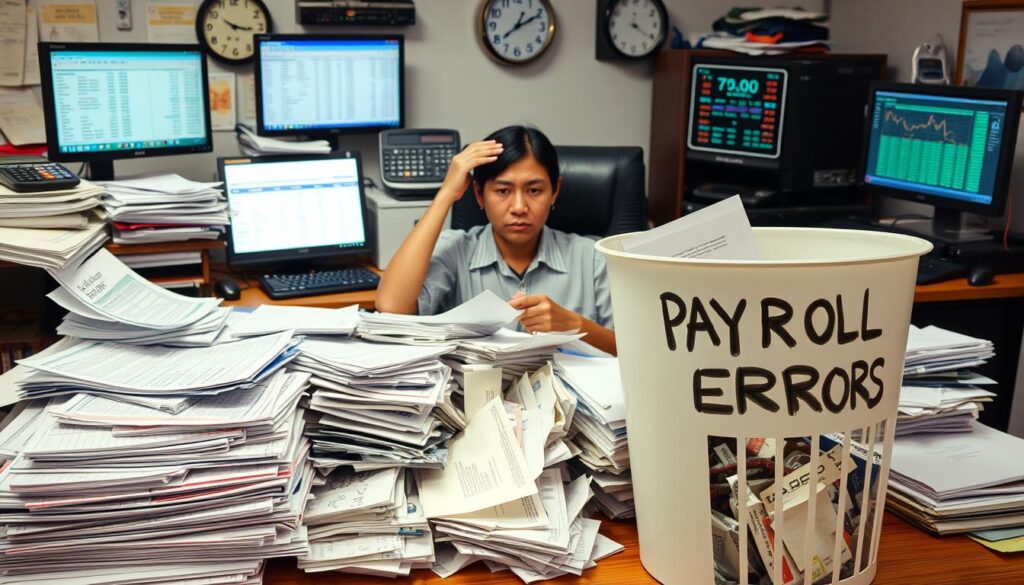 payroll errors and miscalculations