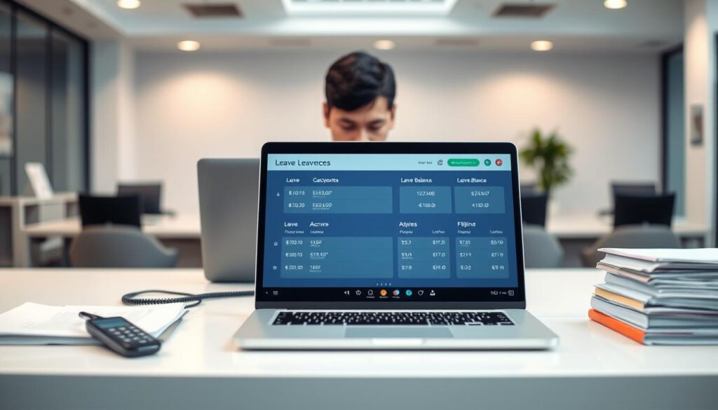 tracking leave balances and leave accruals